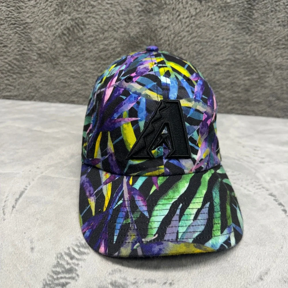 47 Brand Arizona Diamondbacks Baseball Cap Multicolor Tropical Print A Logo OSFA